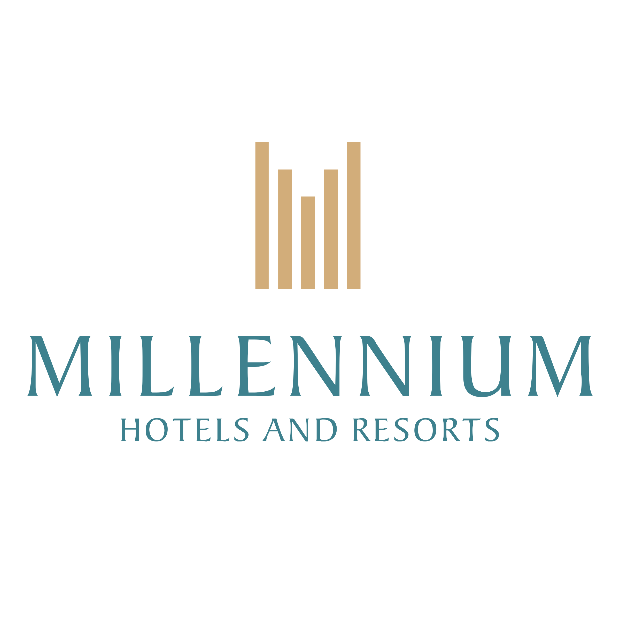 Millennium Courtyard Logo - Millennium Infra
